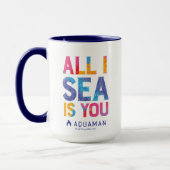 Aquaman | "alle i-Meer ist Sie" buntes Paisley Tasse (Links)