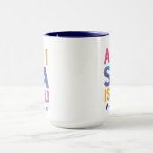 Aquaman | "alle i-Meer ist Sie" buntes Paisley Tasse (Zentrum)