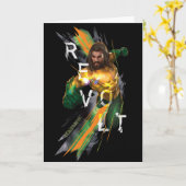 Aquaman | Aquaman "Revolt" Refrakted Graphic Karte (Gelbe Blume)