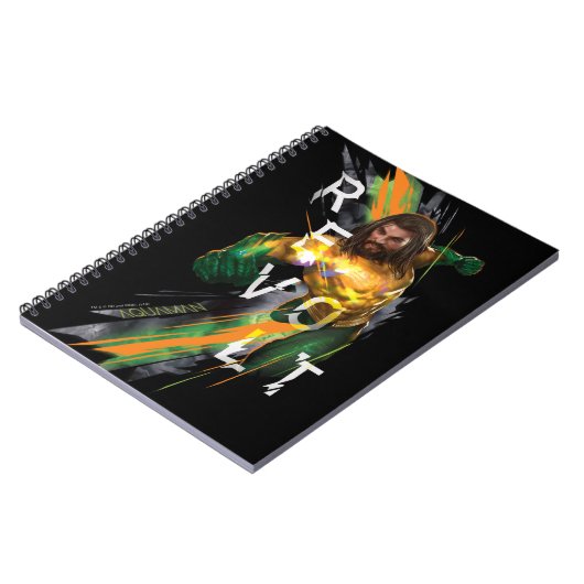 Aquaman | Aquaman "Revolt" Refrakted Graphic Notizblock (Linke Seite)