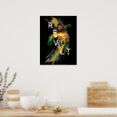 Aquaman | Aquaman "Revolt" Refrakted Graphic Poster (Küche)