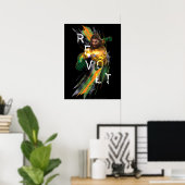 Aquaman | Aquaman "Revolt" Refrakted Graphic Poster (Heimbüro)