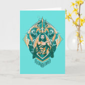 Aquaman | Aquaman & Trenchers Graphic Karte (Gelbe Blume)