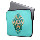 Aquaman | Aquaman & Trenchers Graphic Laptopschutzhülle (Vorderseite Links)
