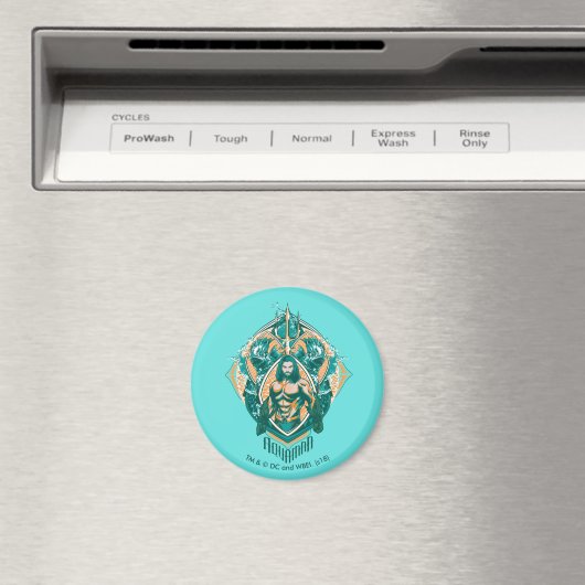 Aquaman | Aquaman & Trenchers Graphic Magnet (In Situ (Geschirrspüler))