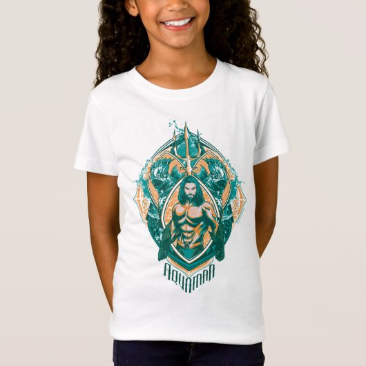 Aquaman | Aquaman & Trenchers Graphic T-Shirt (Vorderseite)