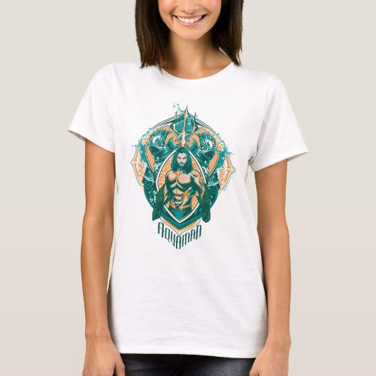 Aquaman | Aquaman & Trenchers Graphic T-Shirt (Vorderseite)