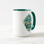 Aquaman | Aquaman & Trenchers Graphic Tasse (VorderseiteRechts)