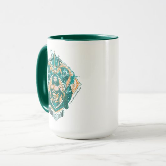 Aquaman | Aquaman & Trenchers Graphic Tasse (Vorderseite Links)