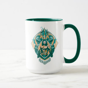 Aquaman   Aquaman u. Trenchers grafisch Tasse