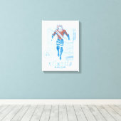 Aquaman - Atlantis Surf Club Leinwanddruck (Insitu (Holzboden))