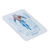 Aquaman - Atlantis Surf Club Magnet (Rechte Seite)