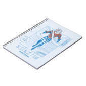 Aquaman - Atlantis Surf Club Notizblock (Linke Seite)