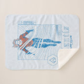 Aquaman - Atlantis Surf Club Sherpadecke (Vorderseite (Horizontal))