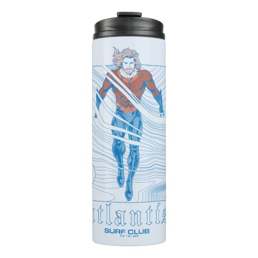 Aquaman - Atlantis Surf Club Thermosbecher (Vorderseite)