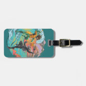 Aquaman & Black Manta Gezeitenwelle Gepäckanhänger (Vorderseite horizontal)