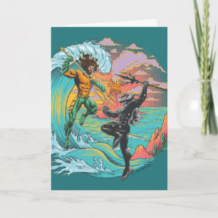 Aquaman & Black Manta Gezeitenwelle Karte