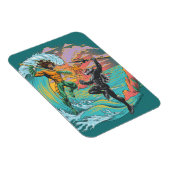 Aquaman & Black Manta Gezeitenwelle Magnet (Rechte Seite)