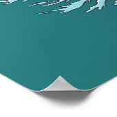 Aquaman & Black Manta Gezeitenwelle Poster (Ecke)