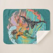 Aquaman & Black Manta Gezeitenwelle Sherpadecke (Vorderseite (Horizontal))