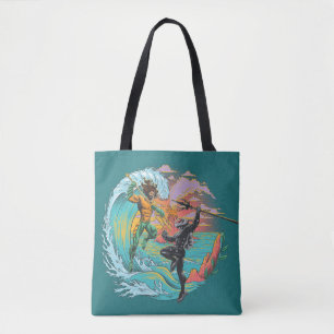Aquaman & Black Manta Gezeitenwelle Tasche