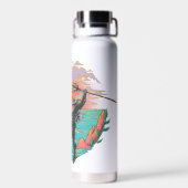 Aquaman & Black Manta Gezeitenwelle Trinkflasche (Rückseite)