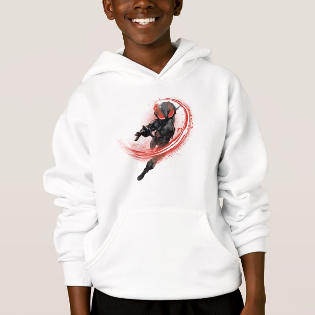 Aquaman | Black Manta Red Swipe Graphic Hoodie (Vorderseite)