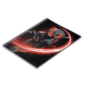 Aquaman | Black Manta Red Swipe Graphic Notizblock (Linke Seite)