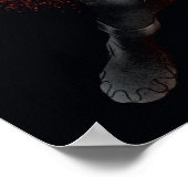 Aquaman | Black Manta Red Swipe Graphic Poster (Ecke)