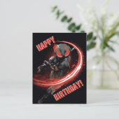 Aquaman | Black Manta Red Swipe Graphic Postkarte (Stehend Vorderseite)
