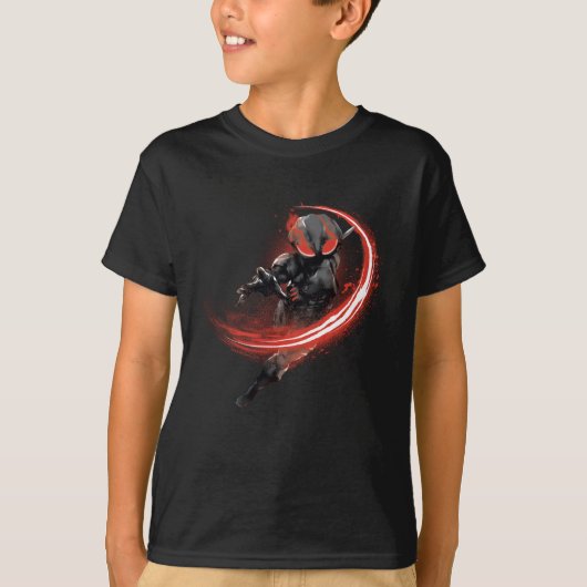 Aquaman | Black Manta Red Swipe Graphic T-Shirt (Vorderseite)