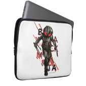 Aquaman | Black Manta Scattered Typografy Graphic Laptopschutzhülle (Vorne Rechts)