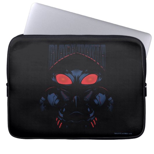 Aquaman Black Manta Shadowy Graphic Laptopschutzhülle (Vorderseite)