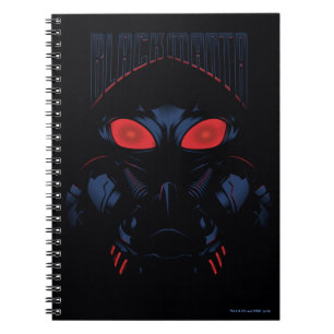 Aquaman Black Manta Shadowy Graphic Notizblock