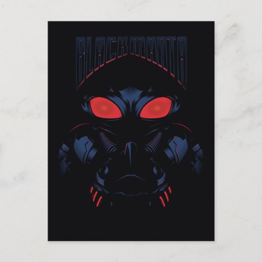 Aquaman | Black Manta Shadowy Graphic Postkarte (Vorderseite)
