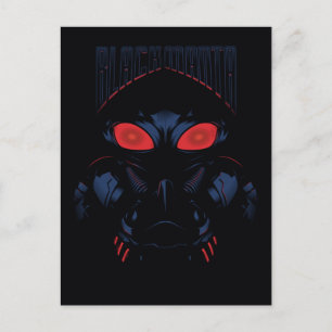 Aquaman   Black Manta Shadowy Graphic Postkarte