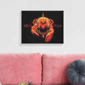 Aquaman | Brine King Graphic Leinwanddruck (Insitu (Wohnzimmer))