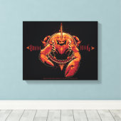 Aquaman | Brine King Graphic Leinwanddruck (Insitu (Holzboden))