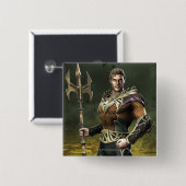 Aquaman Button (Vorne & Hinten)