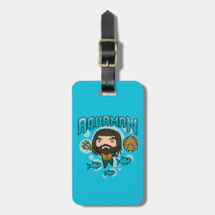 Aquaman Chibi Aquaman Undersea Graphic Gepäckanhänger
