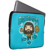 Aquaman | Chibi Aquaman Undersea Graphic Laptopschutzhülle (Vorne Rechts)