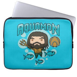 Aquaman   Chibi Aquaman Undersea Graphic Laptopschutzhülle