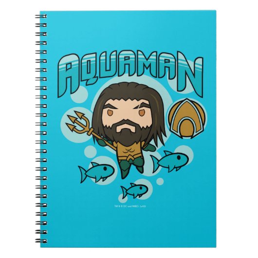 Aquaman | Chibi Aquaman Undersea Graphic Notizblock (Vorderseite)