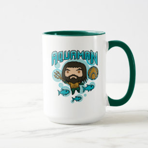 Aquaman Chibi Aquaman Undersea Graphic Tasse