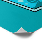 Aquaman | Chibi Mera & Aquaman Undersea Graphic Poster (Ecke)