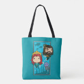 Aquaman | Chibi Mera & Aquaman Undersea Graphic Tasche (Rückseite)