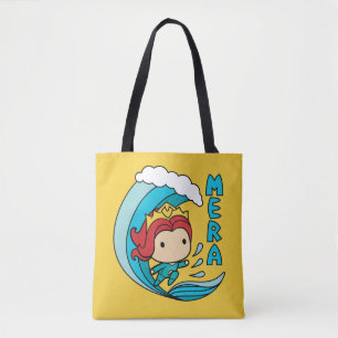 Aquaman   Chibi Mera Reitwellen-Grafik Tasche