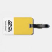 Aquaman | Chibi Mera Riding Wave Graphic Gepäckanhänger (Rückseite horizontal)