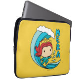 Aquaman | Chibi Mera Riding Wave Graphic Laptopschutzhülle (Vorne Rechts)
