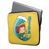 Aquaman | Chibi Mera Riding Wave Graphic Laptopschutzhülle (Vorderseite Links)
